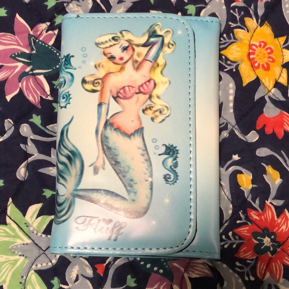 Fluff Mermaid Pinup Wallet